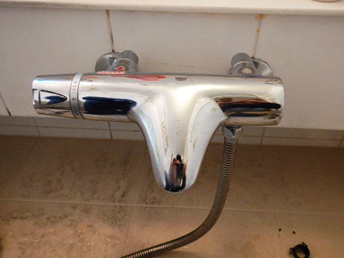 既存水栓:グローサーモ3000 水栓品番:3419110J