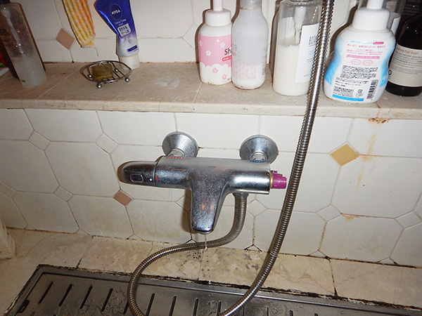 水栓交換 浴室のシャワー混合栓を交換 日本ホーム施工blog