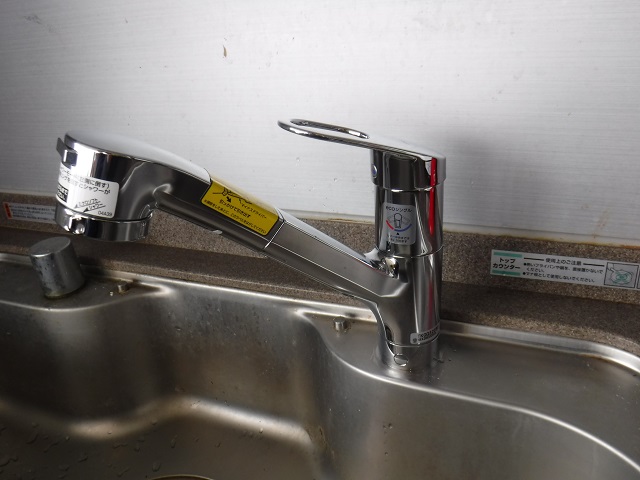 新しいTOTOキッチン水栓