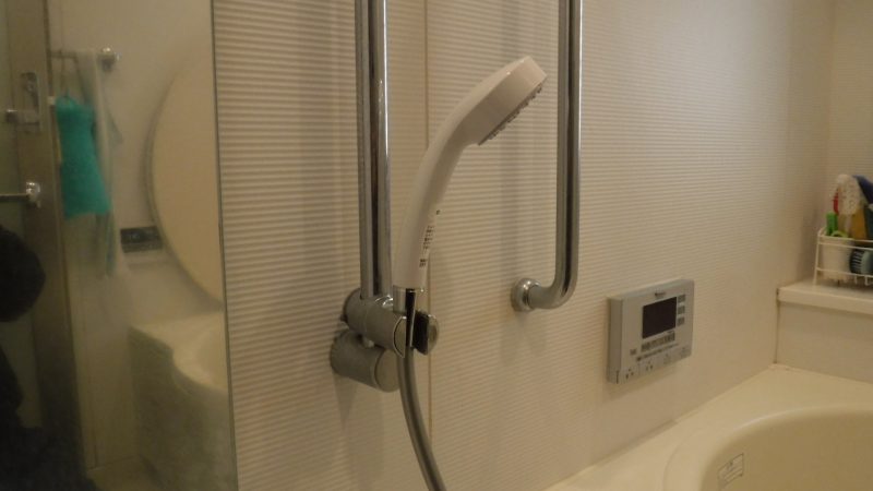 施工後:TOTOシャワーヘッド