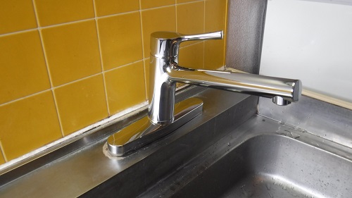 新しいキッチン水栓 TOTO TKGG33E