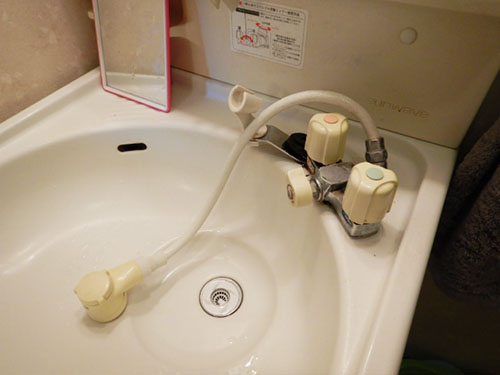 既存洗面水栓