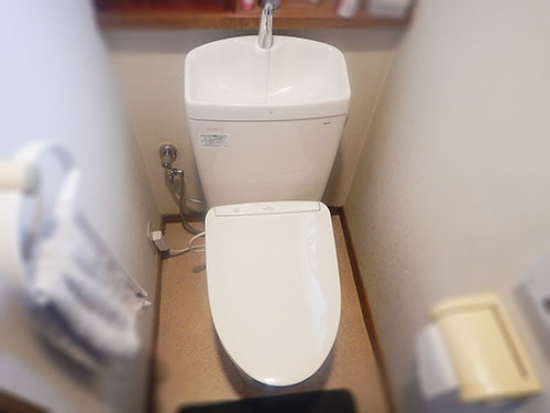 戸建て3階のトイレ交換工事 日本ホーム施工blog