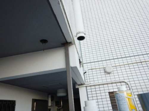 既設雨水管一部撤去
