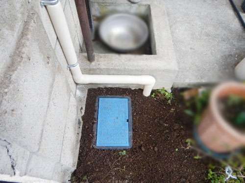 給水管取付・量水器ボックス交換