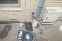 床下漏水によるマンション立管からのカメラ調査 （東京都練馬区大泉学園町）