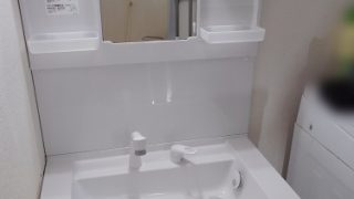 TOTO洗面化粧台交換（横浜市都筑区荏田南）