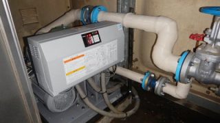 マンション加圧給水ポンプユニット交換工事（蕨市錦町）