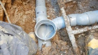 戸建の排水桝1か所交換工事（東京都文京区小日向）