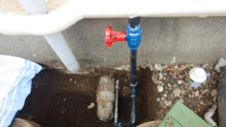 築40年戸建の給水管漏水修繕工事（立川市錦町)