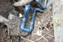 【漏水】戸建の埋設給水管切り回し工事（府中市是政）