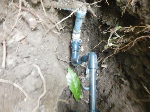 給水管切り廻し