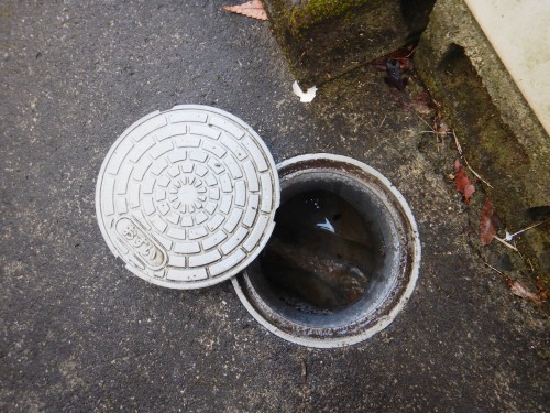 施工前の排水桝1