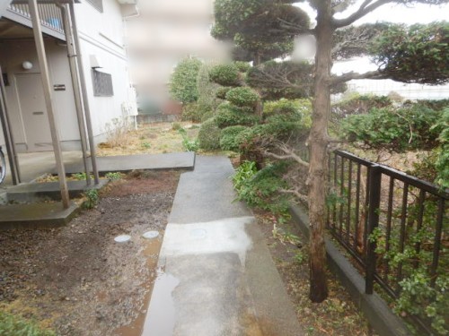 土埋め戻し