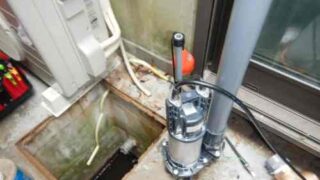 雨水用排水ポンプ交換工事（東京都世田谷区瀬田）