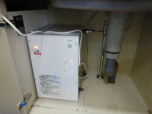 TOTO電気温水器・キッチン水栓交換（東京都文京区本郷）日本ホーム施工BLOG