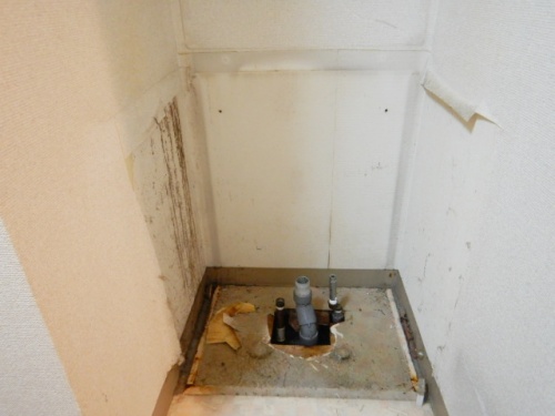 洗面台下の配管