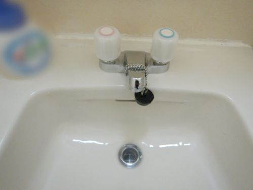 洗面水栓交換
