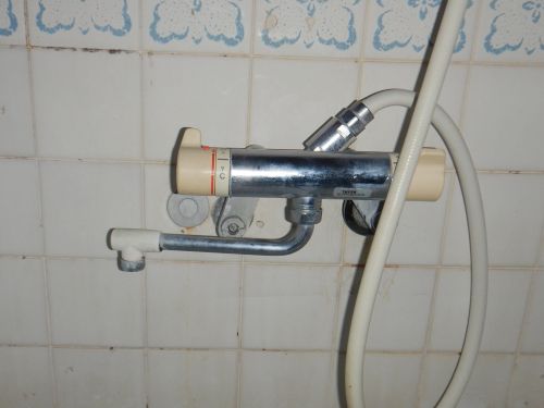 洗い場水栓へ接続