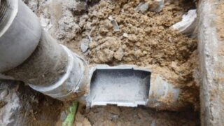 戸建の排水桝交換工事（横浜市港北区樽町）