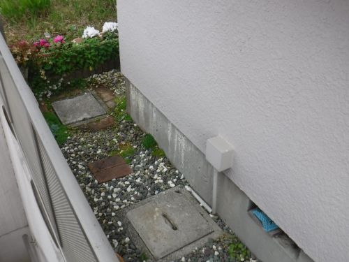 既存のコンクリート桝