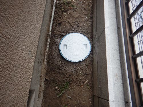土埋め戻し