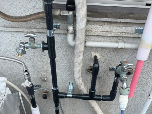 給水管取付