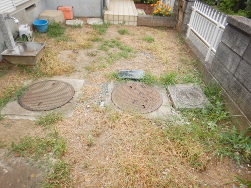 浄化槽と排水桝