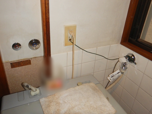 施工後_洗濯水栓取付