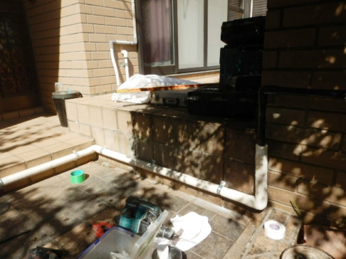 玄関アプローチ