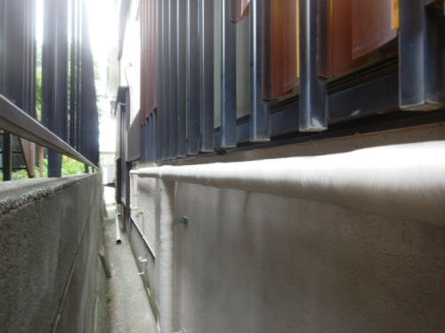 1階水まわりへ配管