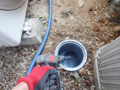 排水管の高圧洗浄