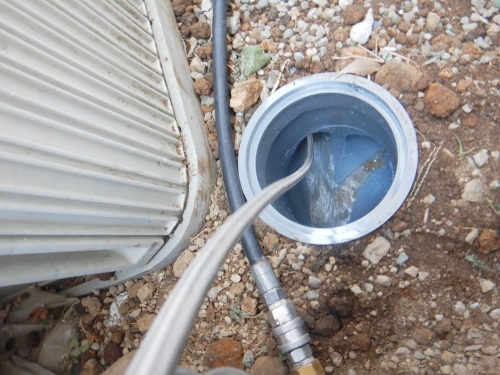 排水管の高圧洗浄