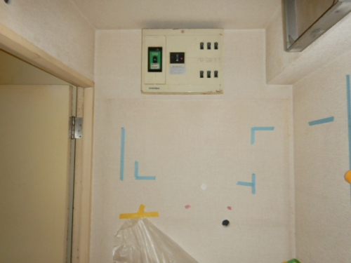 PS裏室内（施工前）