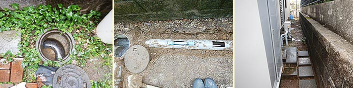 排水桝と排水管の交換
