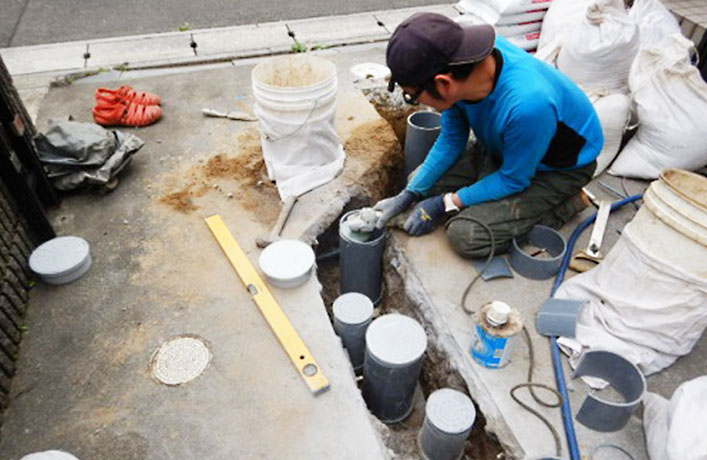 【写真】マス蓋取付